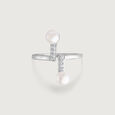 Twin Glow Silver Ring,,hi-res view 4