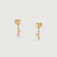 Love Key 14 Kt Gold Necklace Set,,hi-res view 6