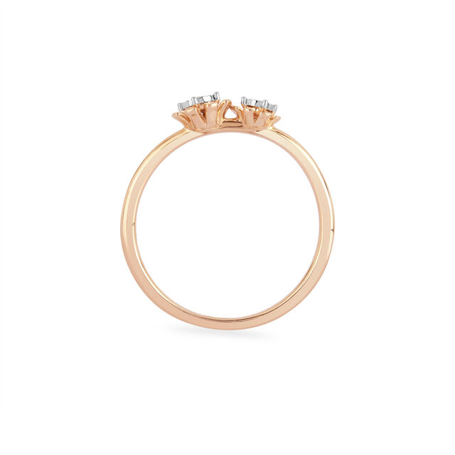 14KT White-Rose Gold Margarita Finger Ring,,hi-res image number null