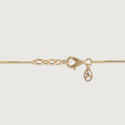 Crochet Glow Gold and Diamond Necklace,,hi-res view 4
