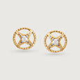 Timeless Starscape 14KT Diamond Stud Earrings,,hi-res view 3