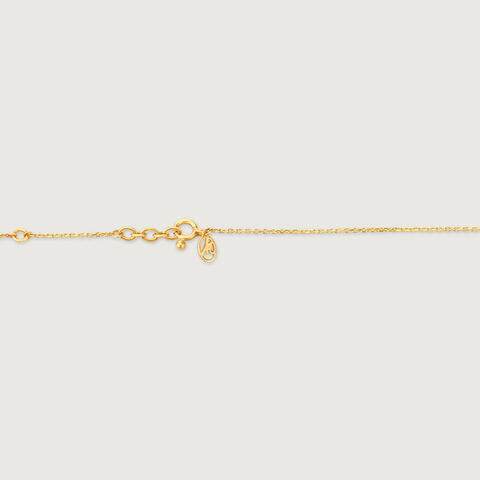 Luminous Opal Gold Necklace