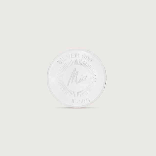 50 gm 999 Divine Krishna Silver Coin,,hi-res image number null
