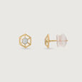 Hive Spark Diamond Stud Earrings,,hi-res view 4