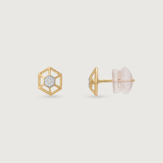 Hive Spark Diamond Stud Earrings,,hi-res image number null
