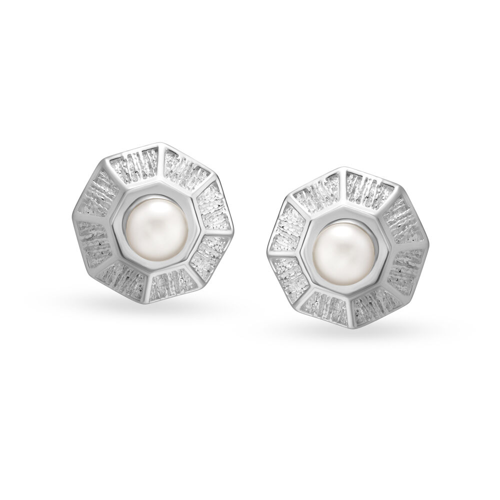 Silver earrings deals online tanishq