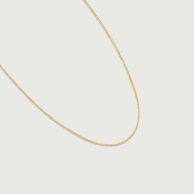 Sleek Shine Gold Chain,,hi-res image number null