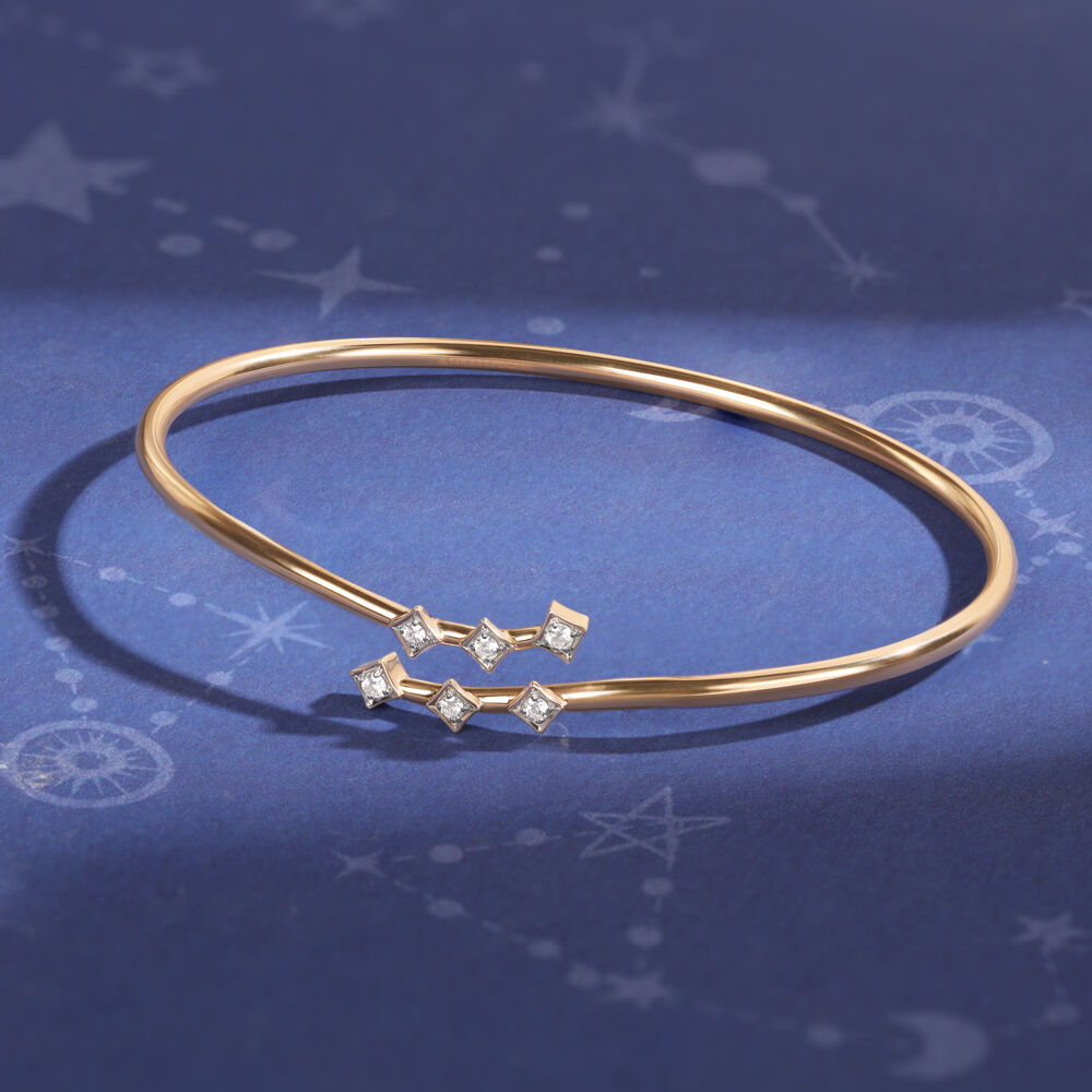 Nakshatra diamond bangles on sale