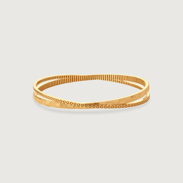 Sleek Minimal Gold Bangle,,hi-res image number null