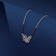Radiant Layered Diamond Mangalsutra,,hi-res view 1