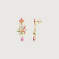 Blossoming Radiance Diamond Drop Earrings,,hi-res view 3