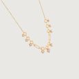 Geometric Charm Diamond Necklace,,hi-res view 4