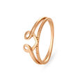 You Complete Me Yellow Gold Finger Ring,,hi-res view 1