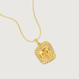 Sacred Sun Gold Pendant,,hi-res view 2