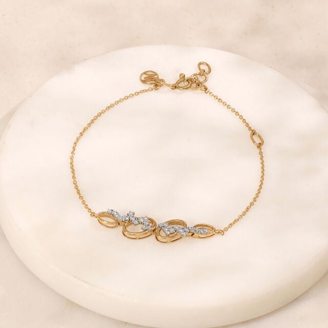Scattered Harmony Diamond Bracelet,,hi-res image number null