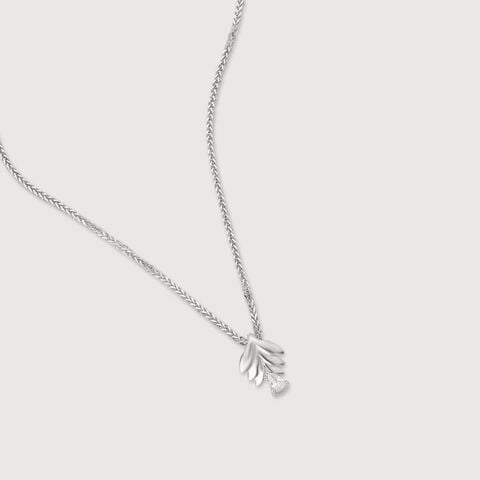 Sassy Leaf Silver Earrings and Pendant Set