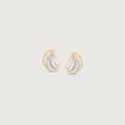Paisley Shine Diamond Stud Earrings,,hi-res view 3