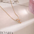 Petal Perfection Gold & Diamond Pendant,,hi-res view 1