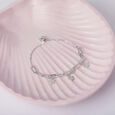Starry Link Silver Bracelet,,hi-res view 1