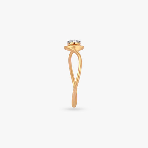 Infinity Bloom Diamond Ring