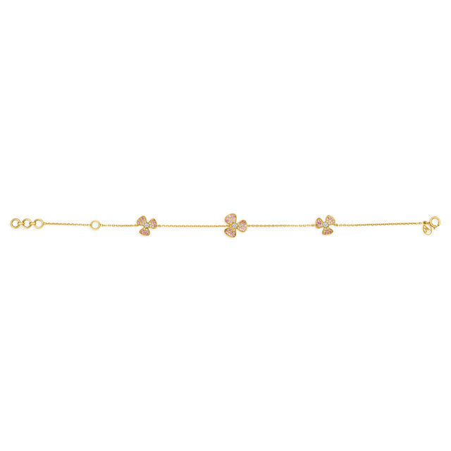 14kt Yellow Gold A Bracelet For Your Ethnic Best,,hi-res image number null