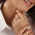 Whimsical Lolite 14KT Finger Ring,,hi-res view 2