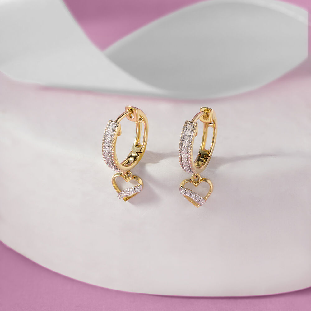 Hoop earrings tanishq sale