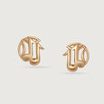 Melody Magic 14KT Gold Stud Earring,,hi-res view 3