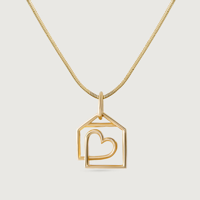 Heart of Home Gold Pendant,,hi-res image number null