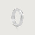 Subtle Grain Silver Ring,,hi-res view 3