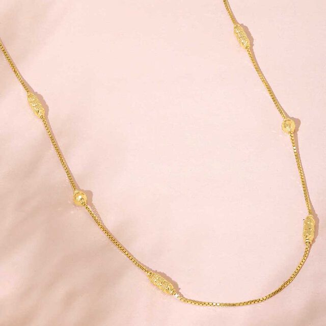 Sassy Swirl Gold Chain,,hi-res image number null