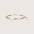 Glitzy Link Diamond Bangle,,hi-res view 3