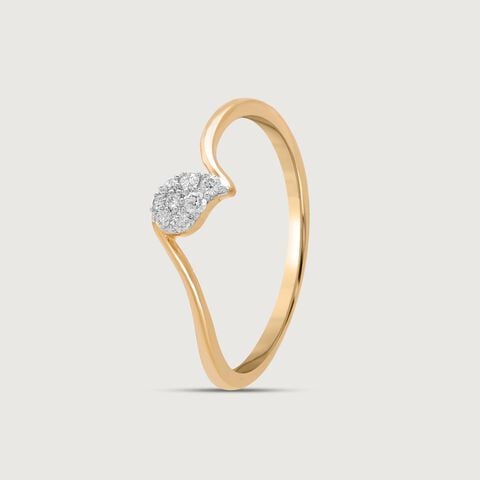 Paisley Spark Diamond Ring