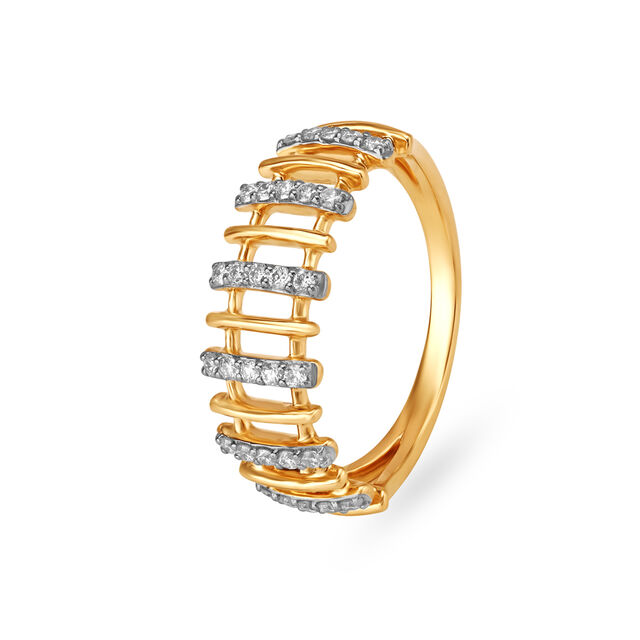 14kt Diamond Finger Sing - Creation of Nature,,hi-res image number null