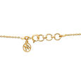 14KT Yellow Gold Shimmering Nightfall Diamond Necklace,,hi-res view 4