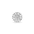 14KT Yellow Gold Floral Diamond Nose Pin,,hi-res view 1