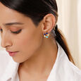 Pop Magic 18KT Convertible Lapis Lazuli Drop Earrings,,hi-res view 2