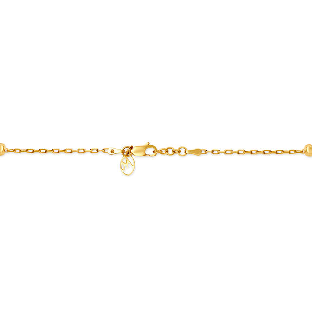22KT Yellow Gold Beautiful Gold Chain With Links,,hi-res view 2