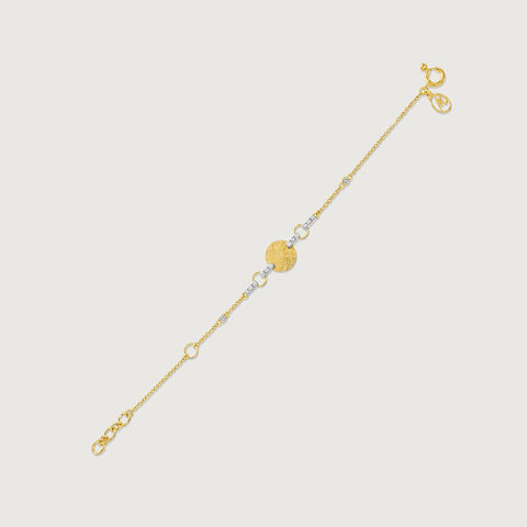 Serene Orbit Diamond Bracelet