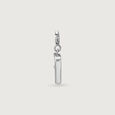 Graceful Initial F Silver Charm,,hi-res view 4