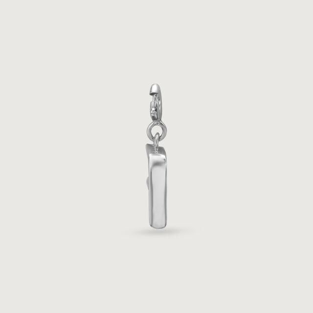 Graceful Initial F Silver Charm,,hi-res image number null