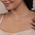 Radiant Ivy 14 Kt Gold and Diamond Necklace,,hi-res view 2