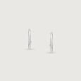 Fresh Twist Silver Drop Earrings,,hi-res view 5