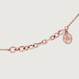 Modern Hexagon Rose Gold & Diamond Necklace,,hi-res view 4