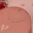 Square Symphony 14KT Yellow Gold Bracelet,,hi-res view 1