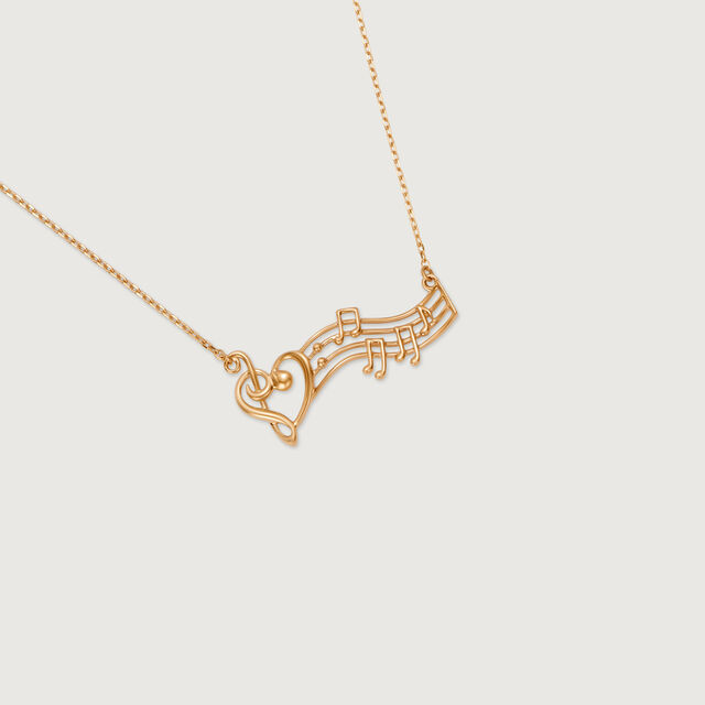 Melodic Treasures 14KT Gold Necklace,,hi-res image number null