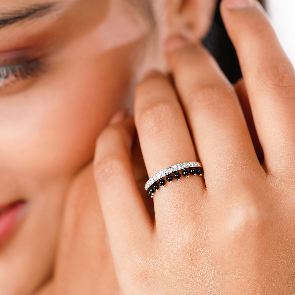 Tanishq black outlet diamond ring