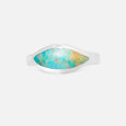Turquoise Whisper Silver Finger Ring,,hi-res view 3