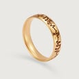 Rhythmic Radiance 14KT Gold Finger Ring,,hi-res view 4