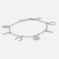 Lucky Charms Silver Bracelet,,hi-res view 3